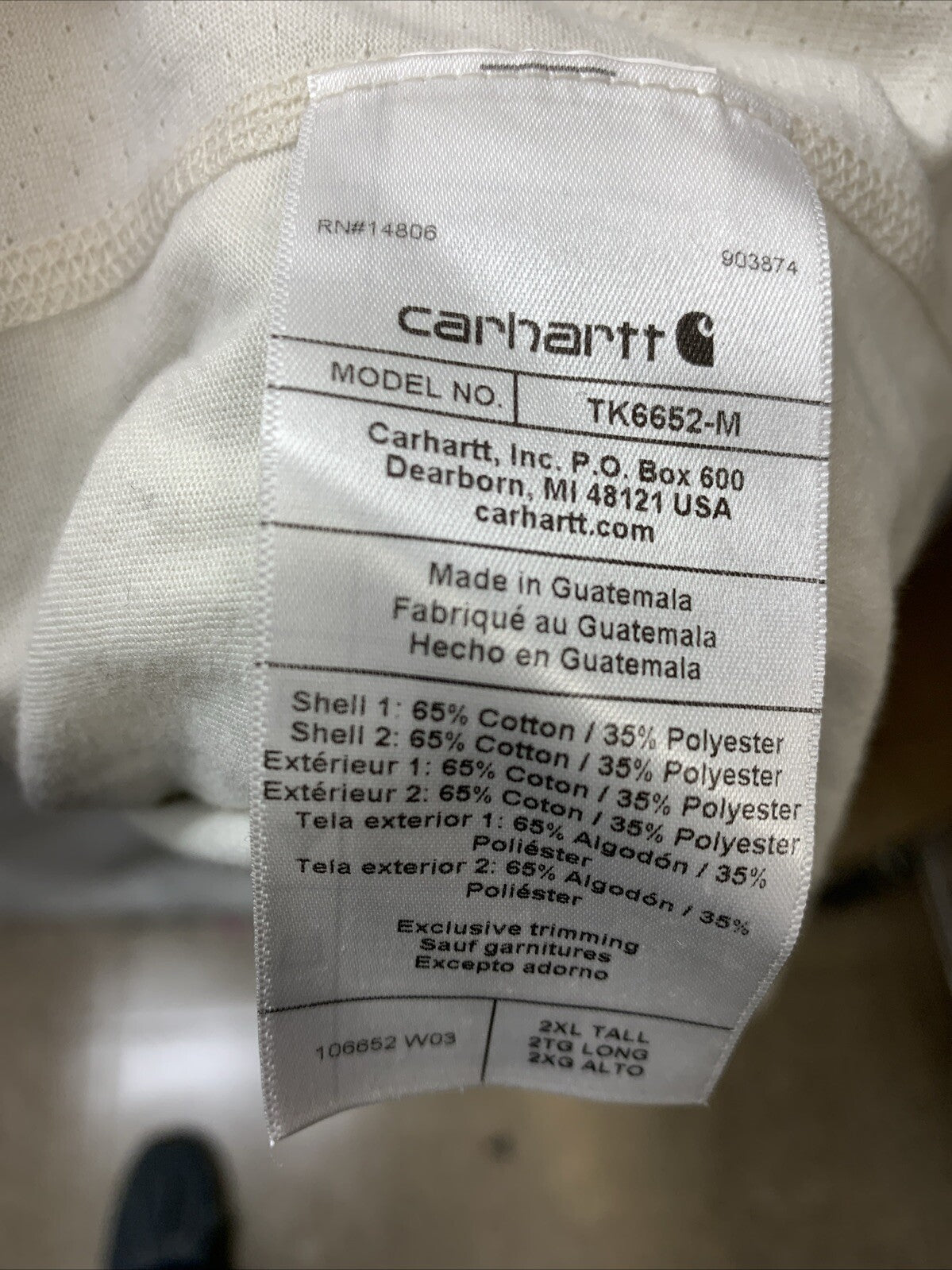 Carhartt Men's Loose Fit Heavyweight Short-Sleeve Pocket T-Shirt - Size XLT