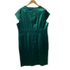 Grace Karin Womens Dress Bodycon Green Cap Sleeve Cocktail Party Casual Size 2XL