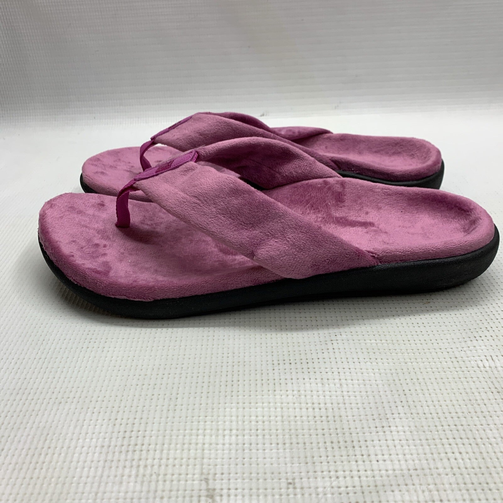 Spenco Women's Victoria Cozy Slipper Berry Pink Size 10D All Man Made Slip-on