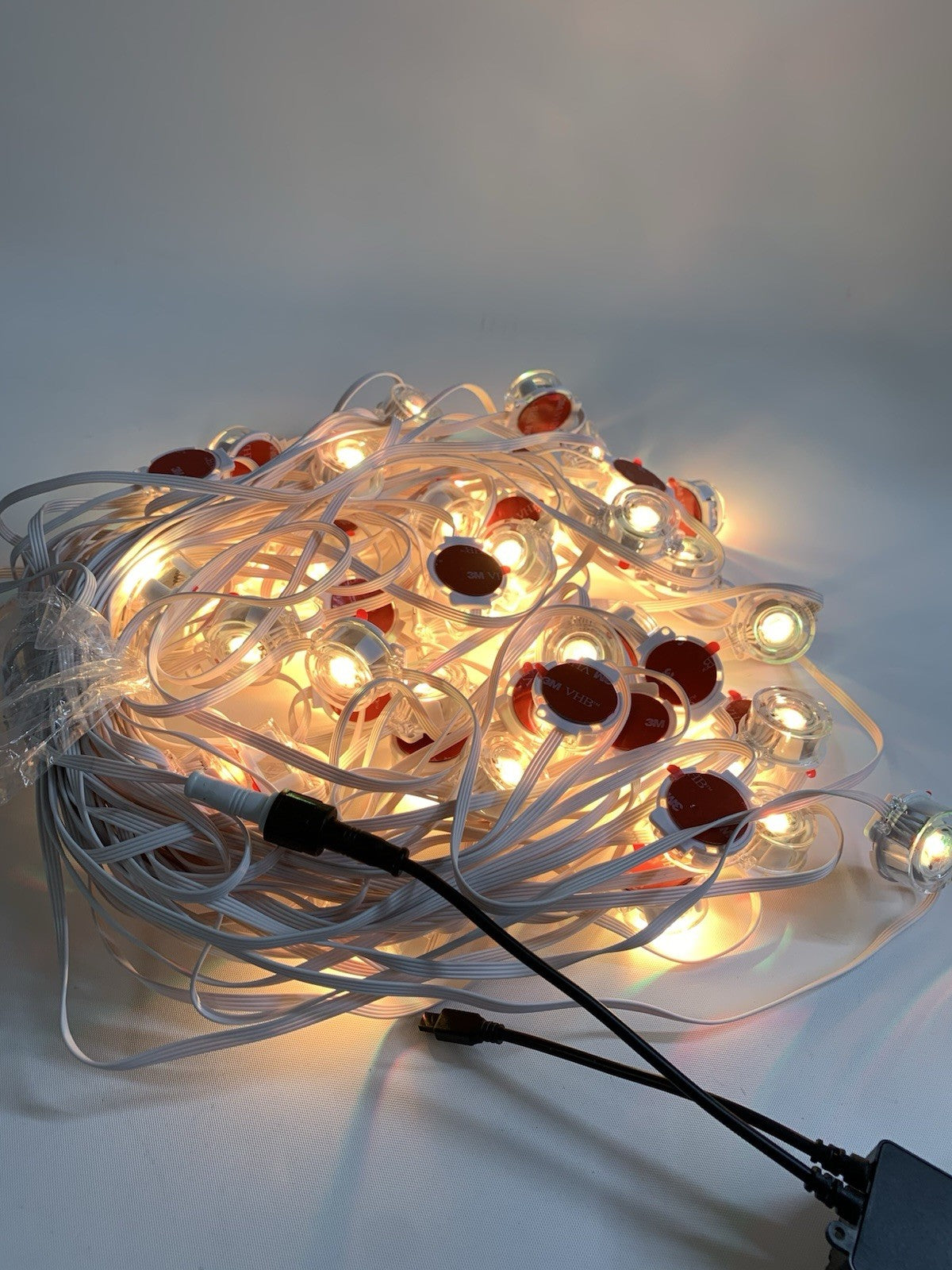 100FT Permanent Outdoor Lights, RGB LED Eaves Lights with App/Remote Control, IP