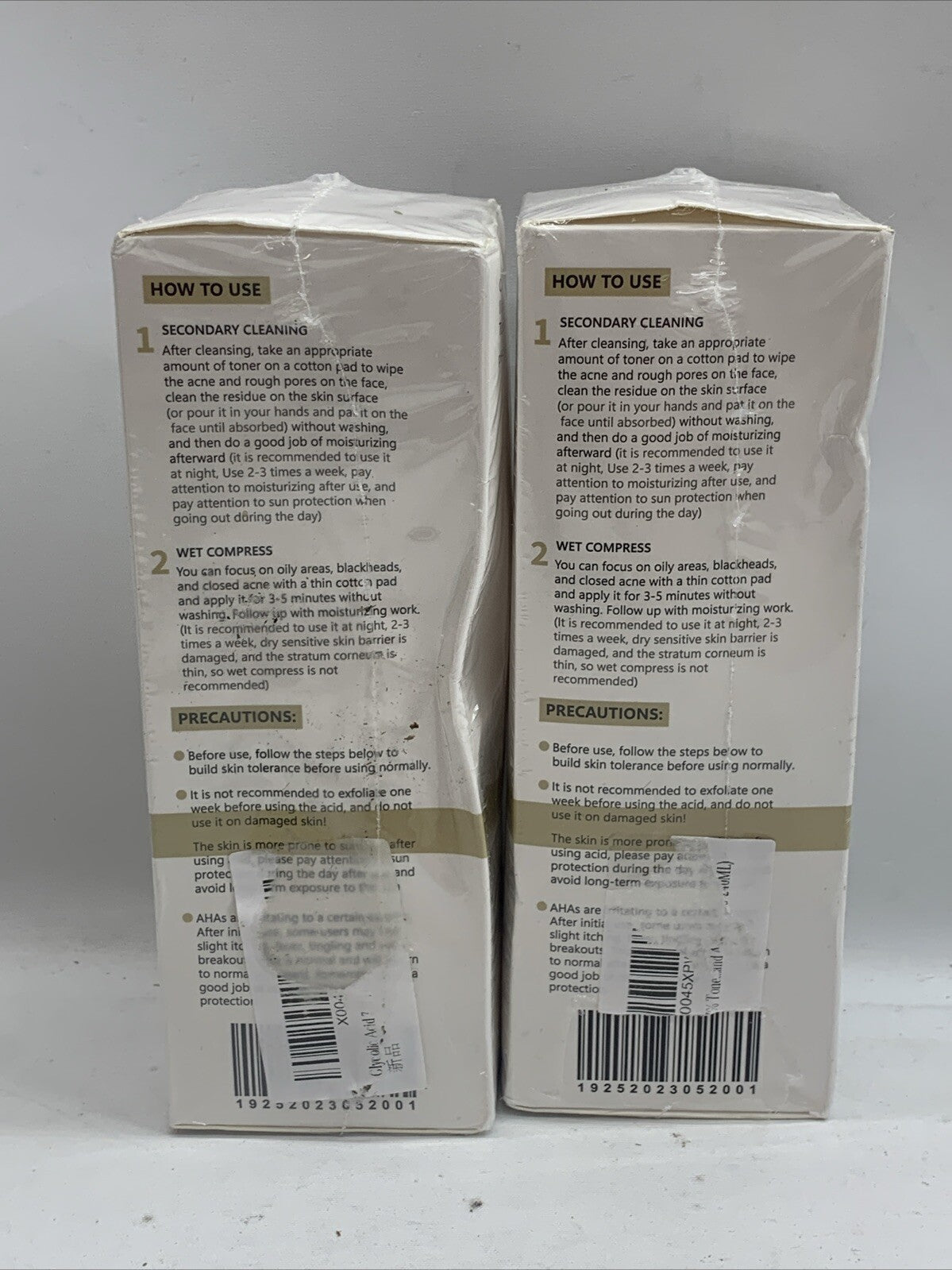 Glycolic Acid 7% Toning Solution 240ml 8.44 fl oz Blemishes and Acne - 2 Pack