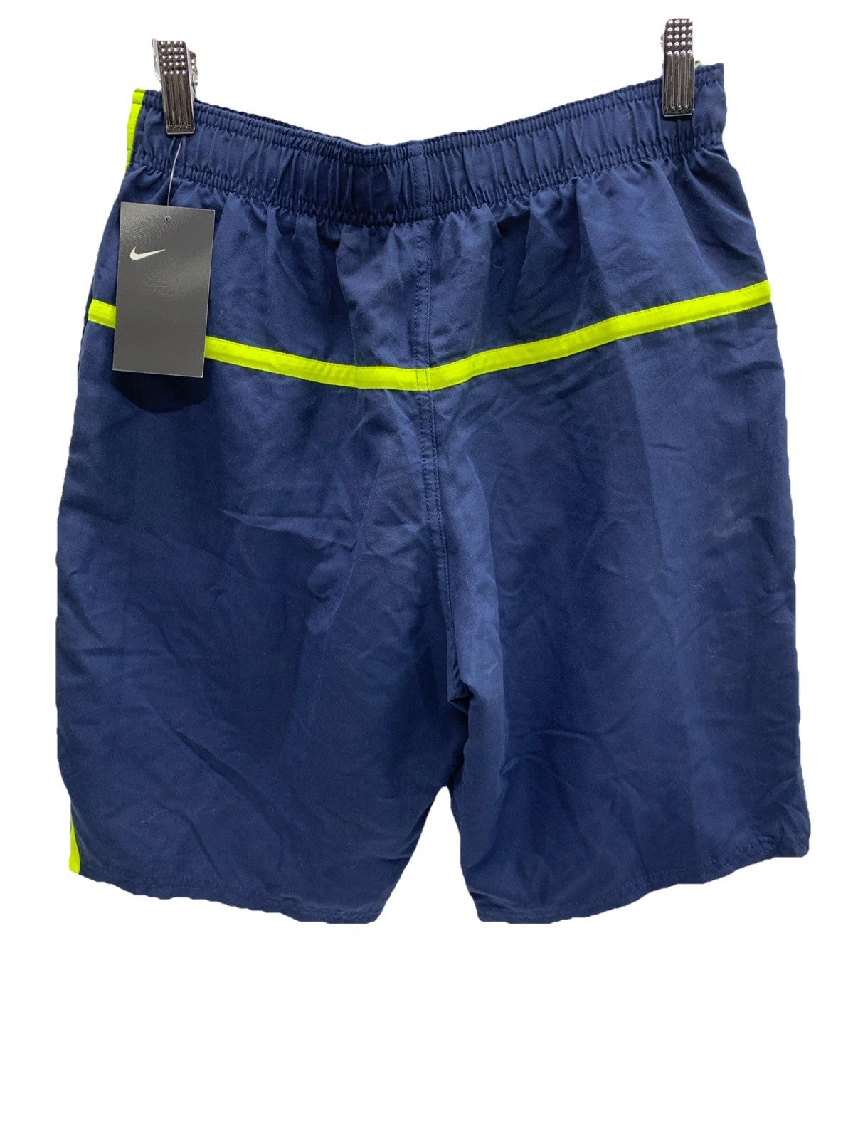 Nike Swimwear BLUE/ GREEN Lined Shorts Bathing Suit NESSA562-440 Size Small