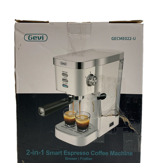 Gevi Espresso Machine 20 Bar High Pressure Compact Espresso Machines GECME022