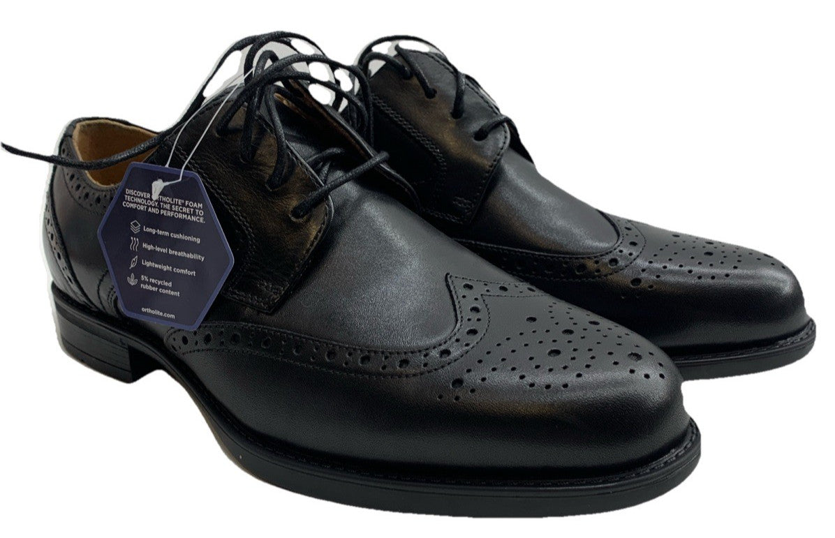 Florsheim Men's Medfield Cap Toe Black Leather Oxford Dress Shoes Size 8.5 3E