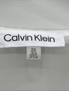 Calvin Klein Women's Short Sleeve Jaquard V-nevk Top White W4DAQ679 Size 3X