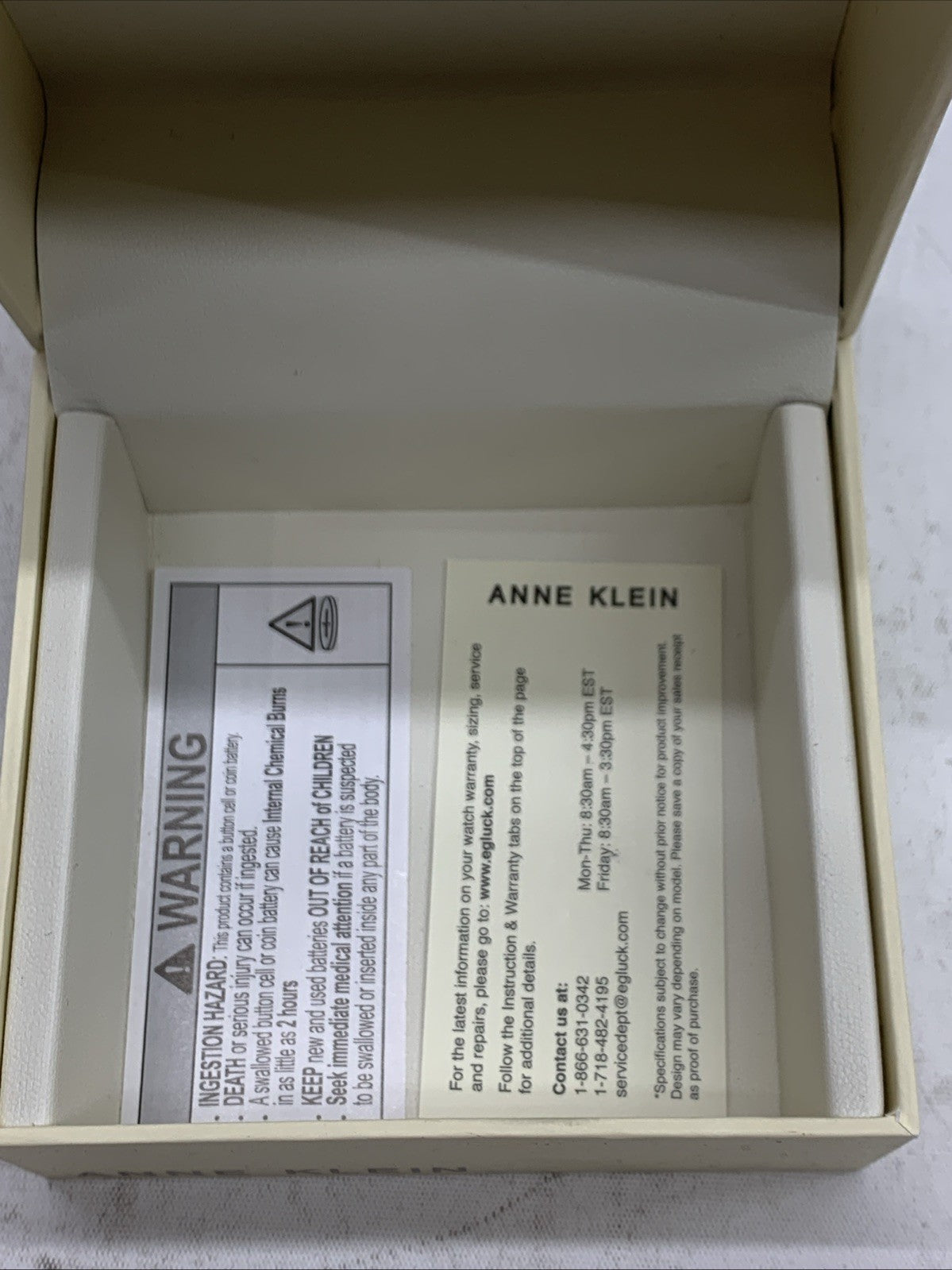 Anne Klein Women AK/1470RGST (610D) Rose Gold-tone Bangle Watch and Bracelet Set