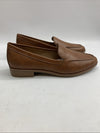 Aerosoles Women's Tailored  Everest Loafer 7M Dark Tan Slip-on Faux Leather