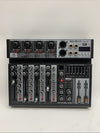 Professional Audio Mixer, 4 Channel Audio Interface Sound Board Mixing Consol