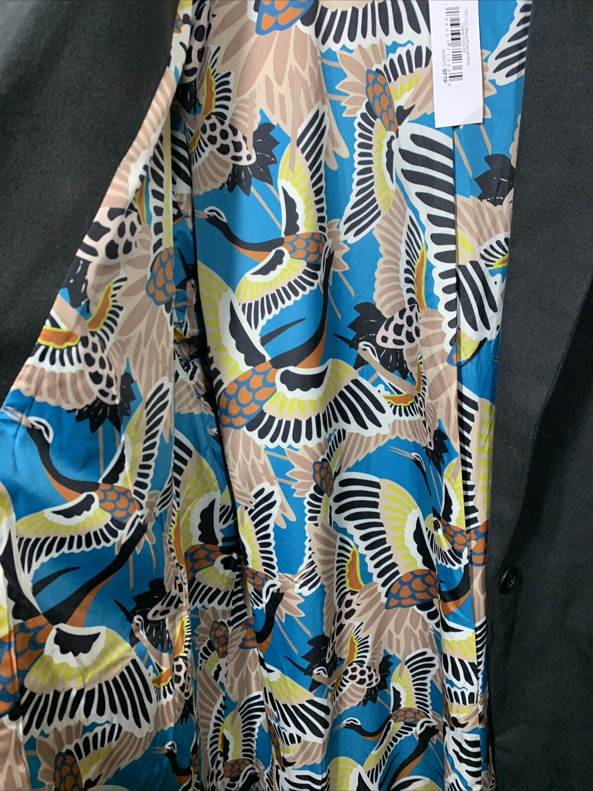 TEREA Women's Nicolette Belted Trench Coat 5XL Black Light-weight with Pockets