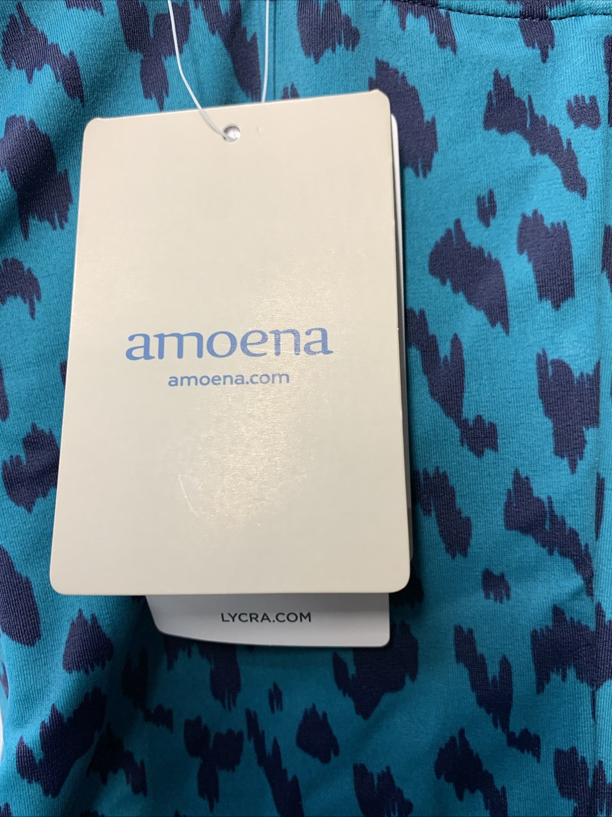 Amoena Womens Standard Manila High Neckline One-Piece Swimsuit Size 14C Swimwear