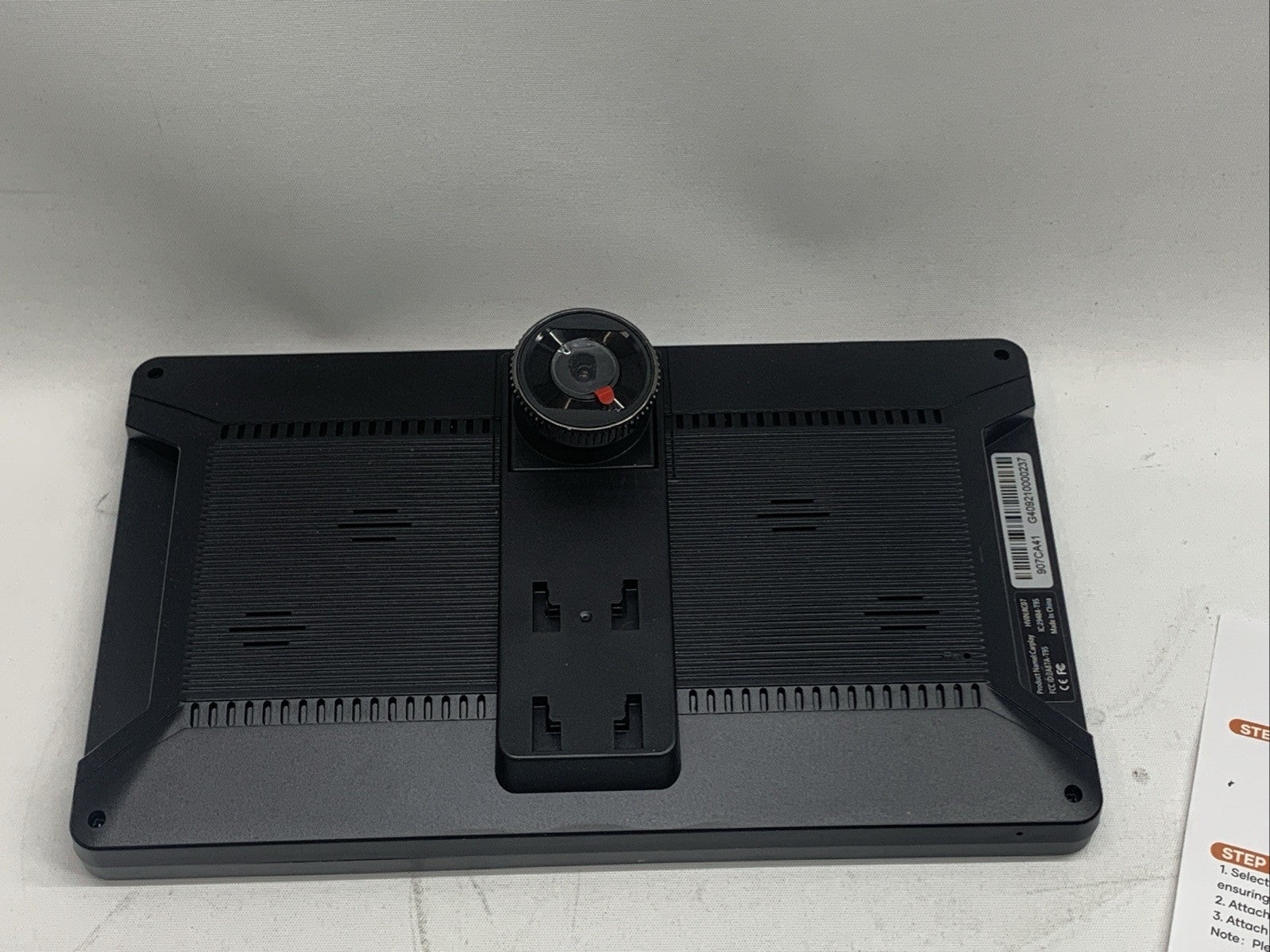 T95 Portable Wireless Carplay Stereo Touchscreen with 4K Dash Cam: Portable 9”