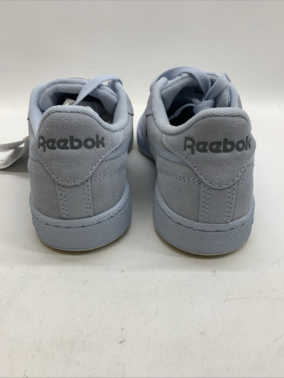Reebok Men's Club C 85 Suede Pale Blue Sole 100074166 Men's Size 5 Lace-up Shoes