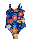 Girls One Piece Swimsuits Toddler Bathing Suit Little Kids Cute Swimwear Size 8Y