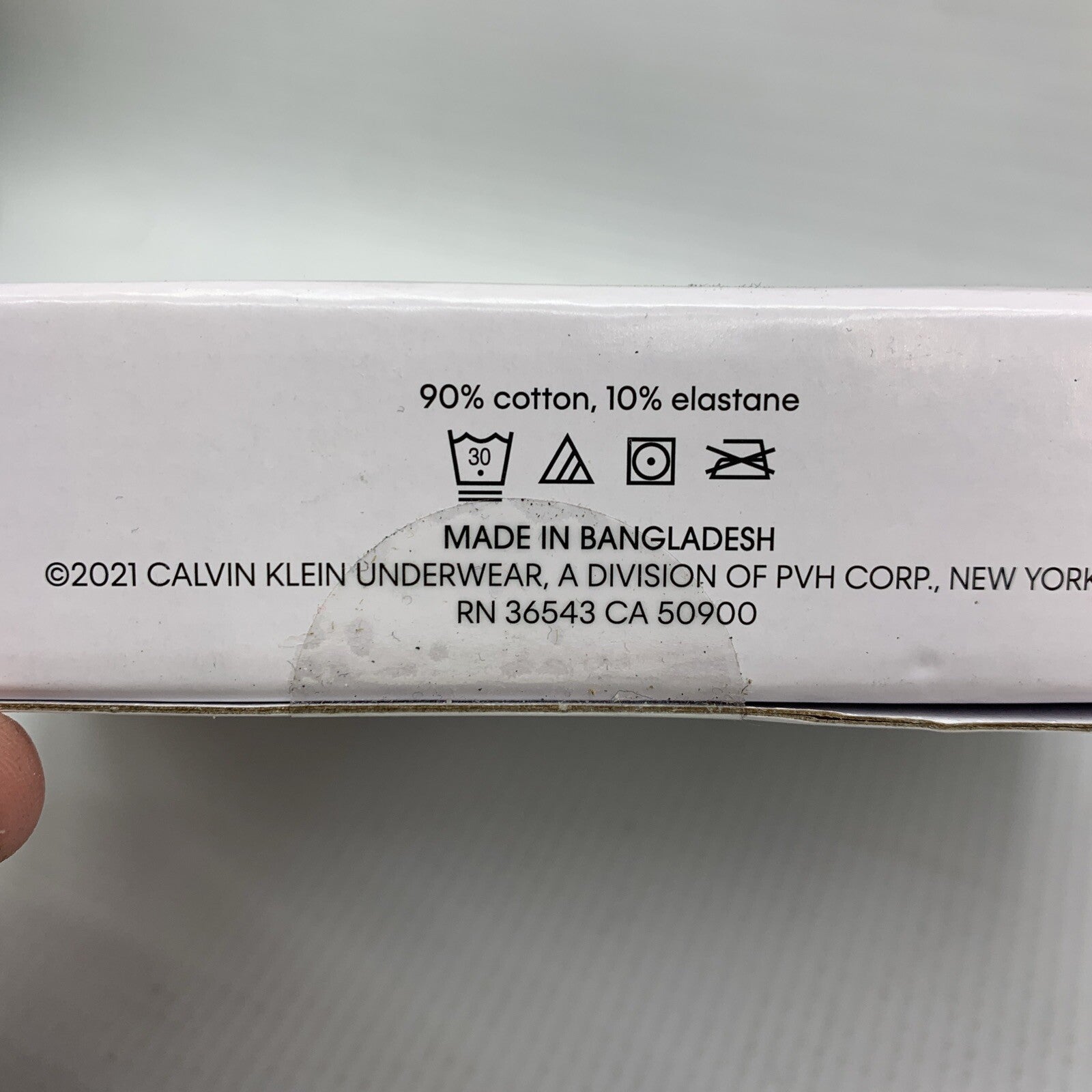 Calvin Klein Women's Carousel Logo Cotton Stretch Thong Panties Size L 3 Pack