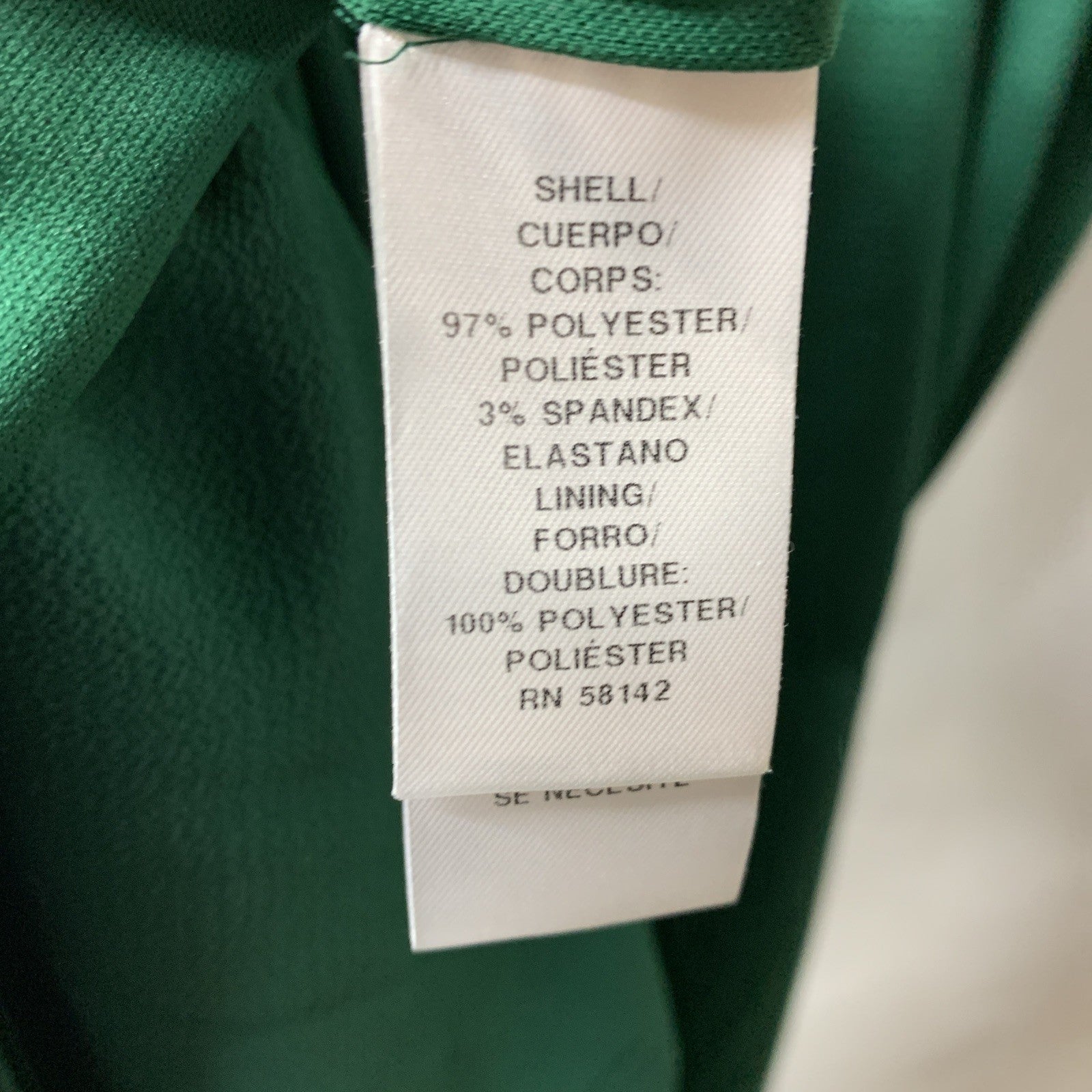 London Times Women's Smocked Bodice Ruffle Neck Puff Sleeve Midi Size 6 Green