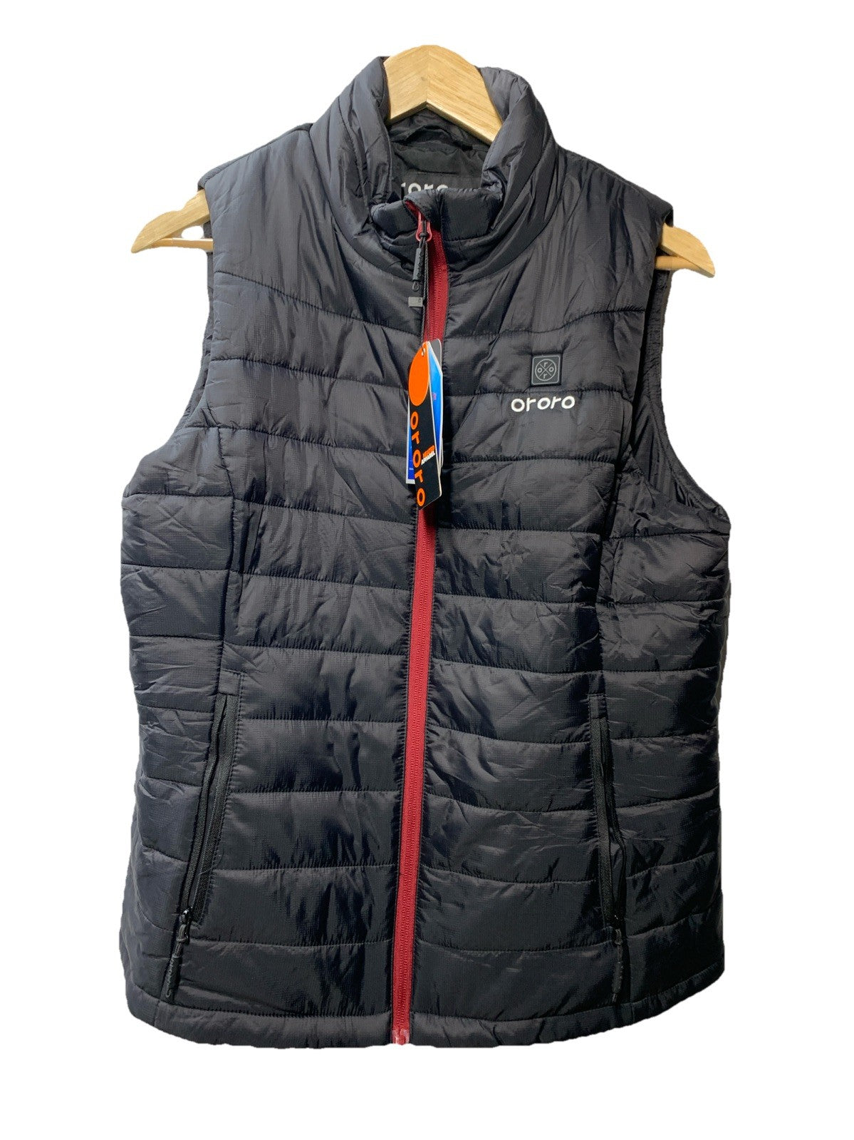 ORORO Women's Lightweight Heated Vest with Battery Pack And Charger - Size M