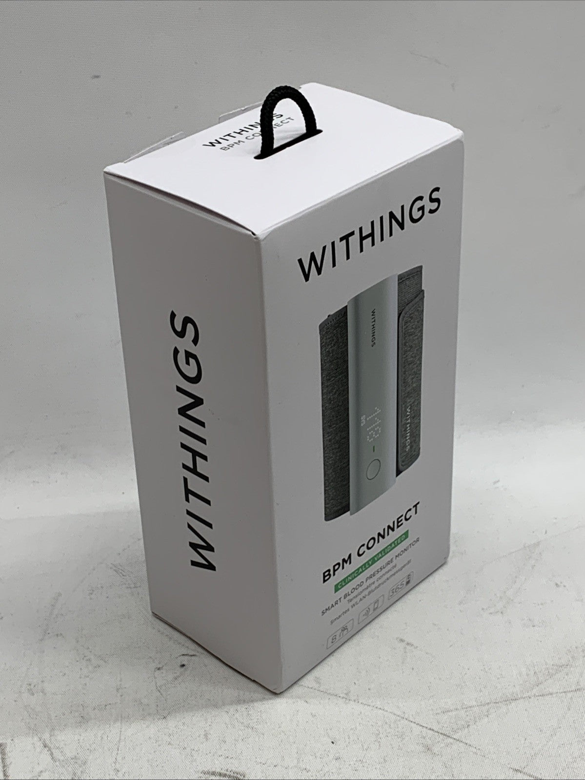 Withings BPM Connect Smart Blood Pressure Monitor Clinically Validated Gray/Whit