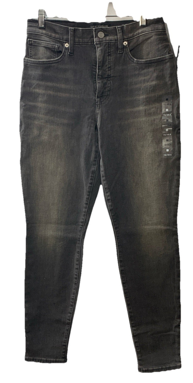 Lucky Brand Women's SKINNY SAP Bridgette Skinny Ankle Jeans Size 10/30 A Black
