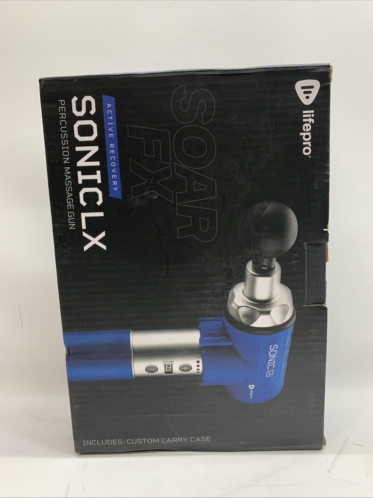 Sonic LX Athletic Heated Percussion Massage Gun Deep Tissue Portable Massager