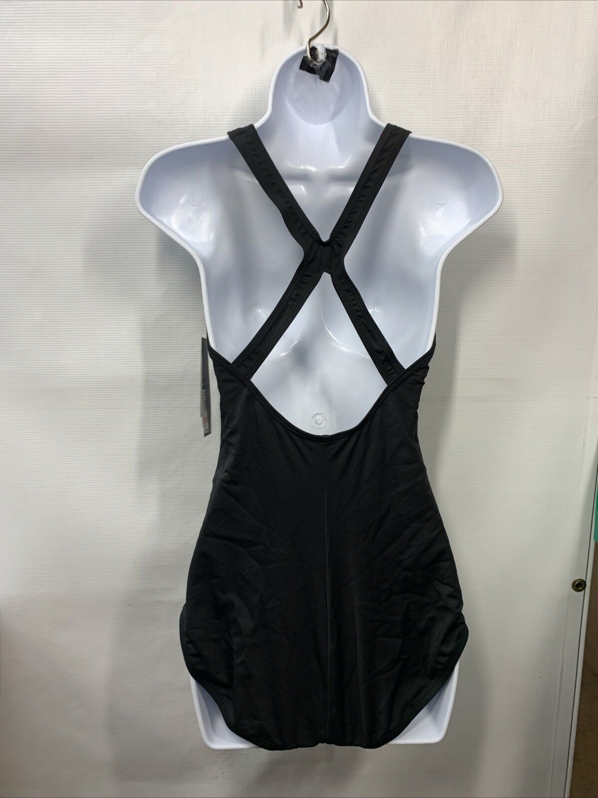 Speedo Standard Swimsuit One Piece Endurance Ultraback Solid Black Swimwear 10