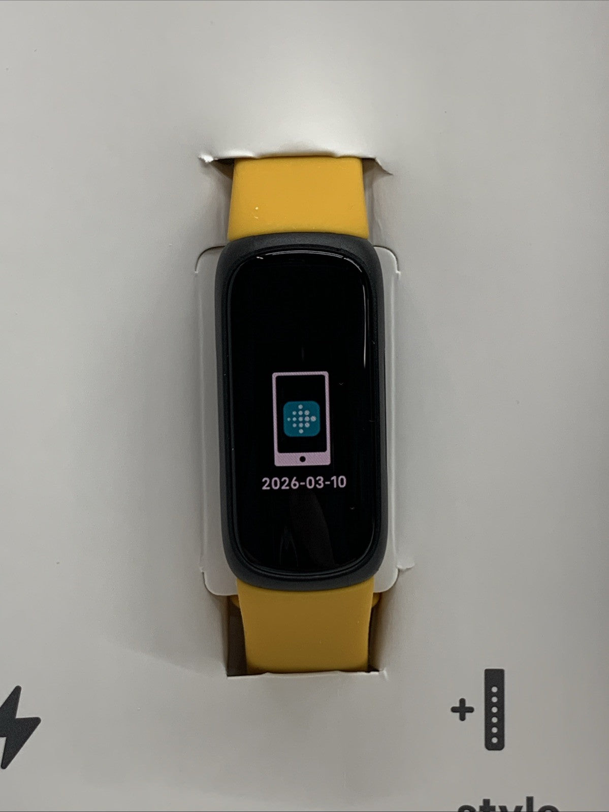 Fitbit Inspire 3 Health &-Fitness-Tracker FB424BKYW-US Workout Intensity, Sleep