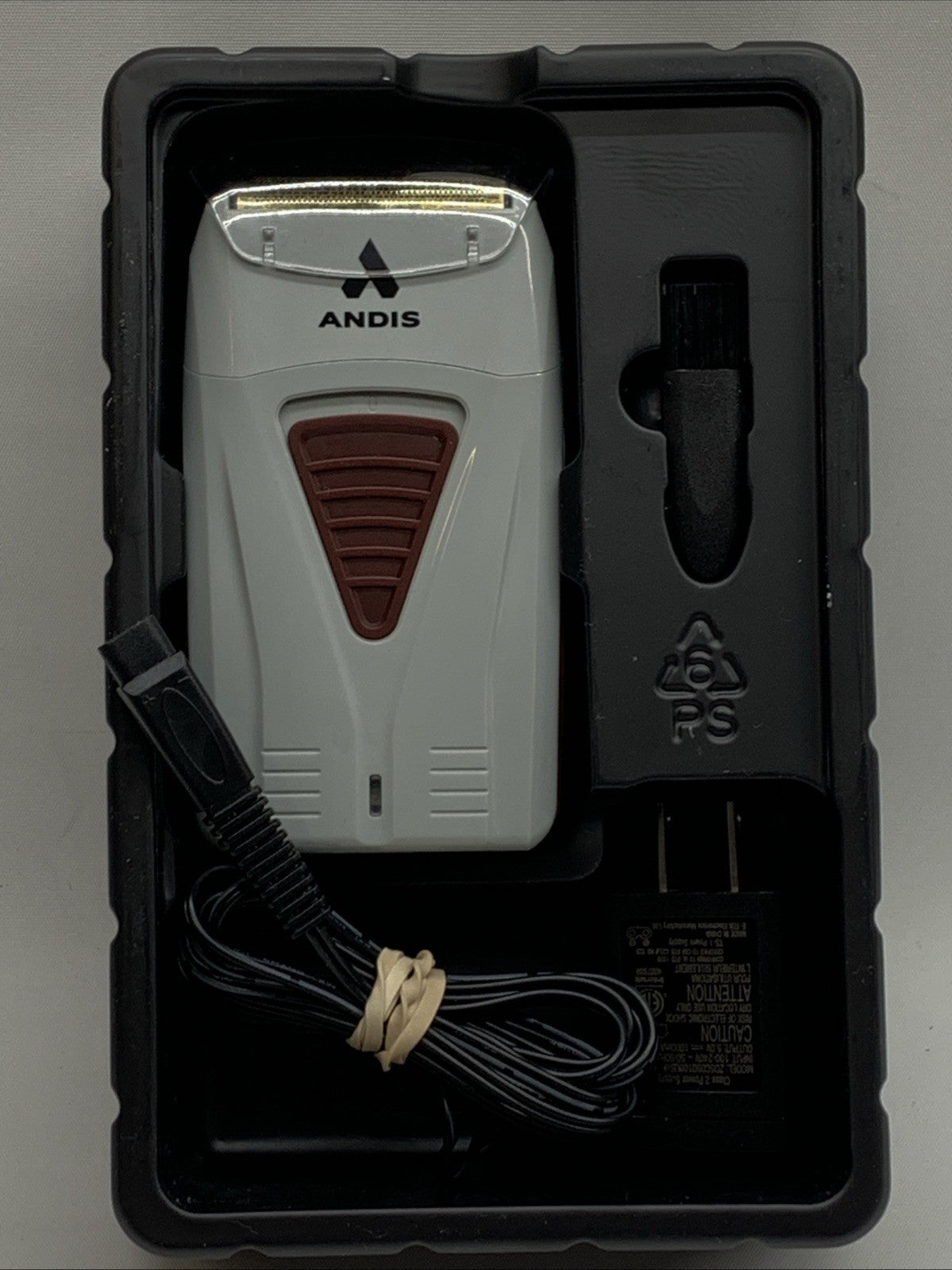Andis Profoil Lithium Titanium Foil Shaver 17235 Model TS-1 Smooth with Charger