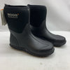 Bogs Men Classic Mid Waterproof Portage Rain Boots Black Size 14 Pull-on Classic