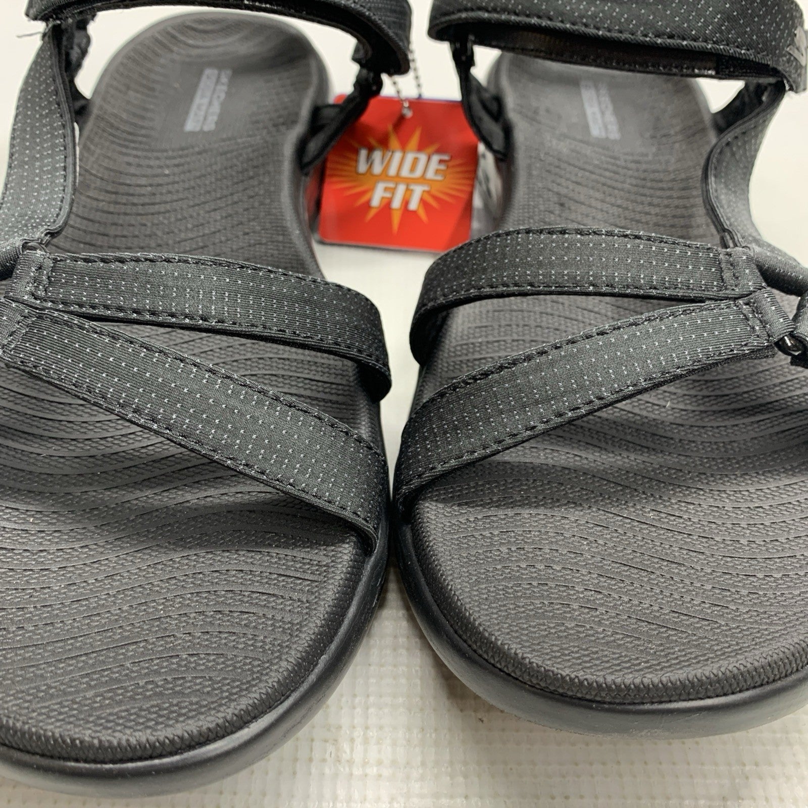 Woman's Sandals SKECHERS Performance On-The-Go 600 - Brilliancy Size 11 Black