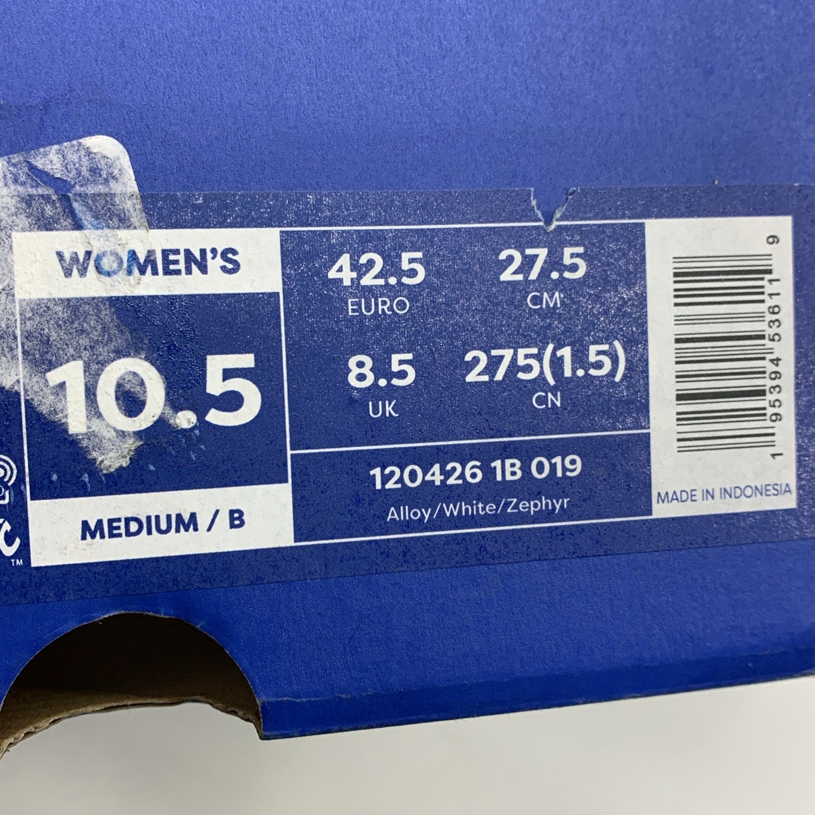 Brooks Adrenaline Sneakers Women's Running Shoes Lace-up Alloy Zephyr 10.5 USED