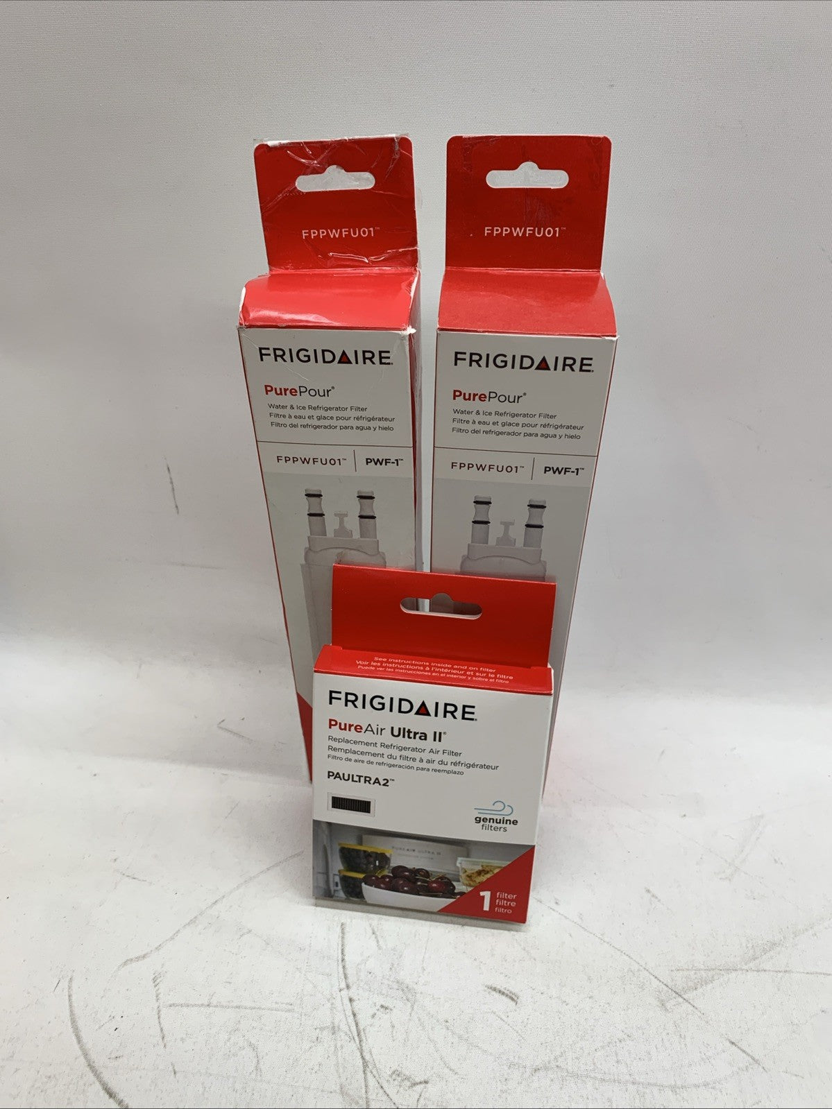 Frigidaire PurePour FPPWFU01 & PureAir Ultra II PAULTRA2 Water & Air Filter