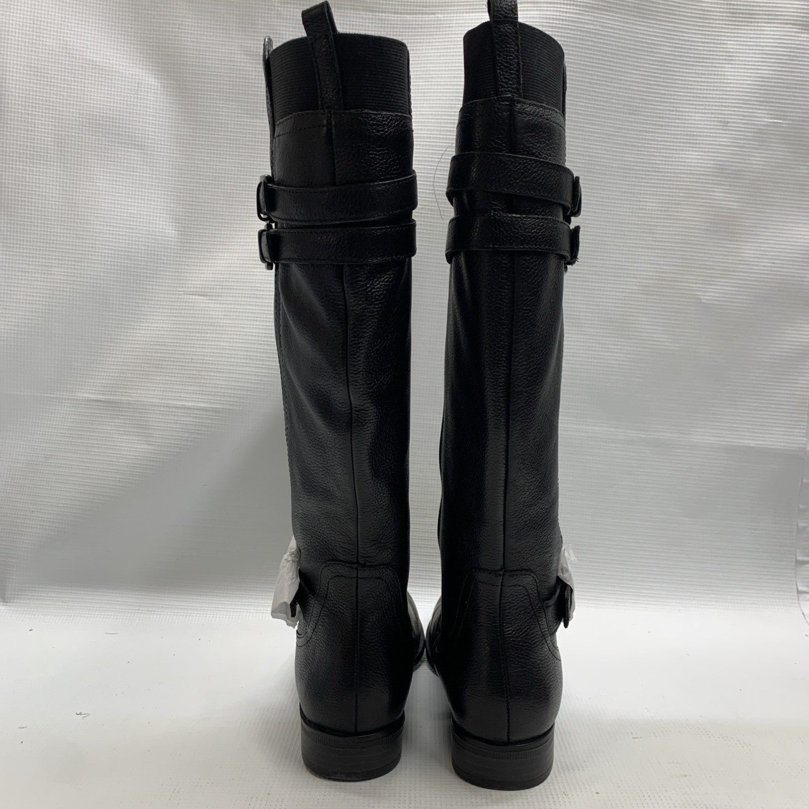 Naturalizer Jessie Women Shoes Wide Calf Riding Boot Black Size 7.5M F8467L1002