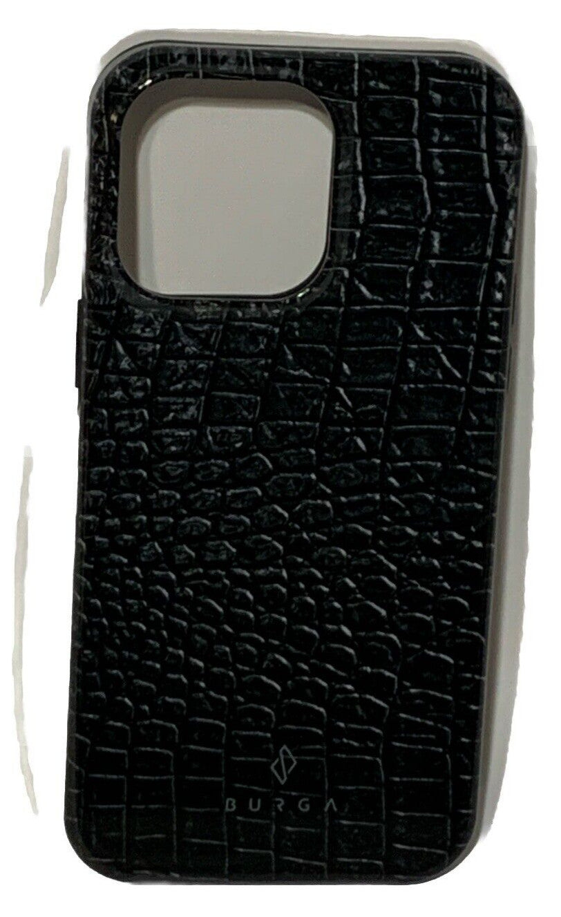 BURGA Phone Cover Case Compatible with iPhone 14 PRO MAX - Hybrid 2-Layer Black