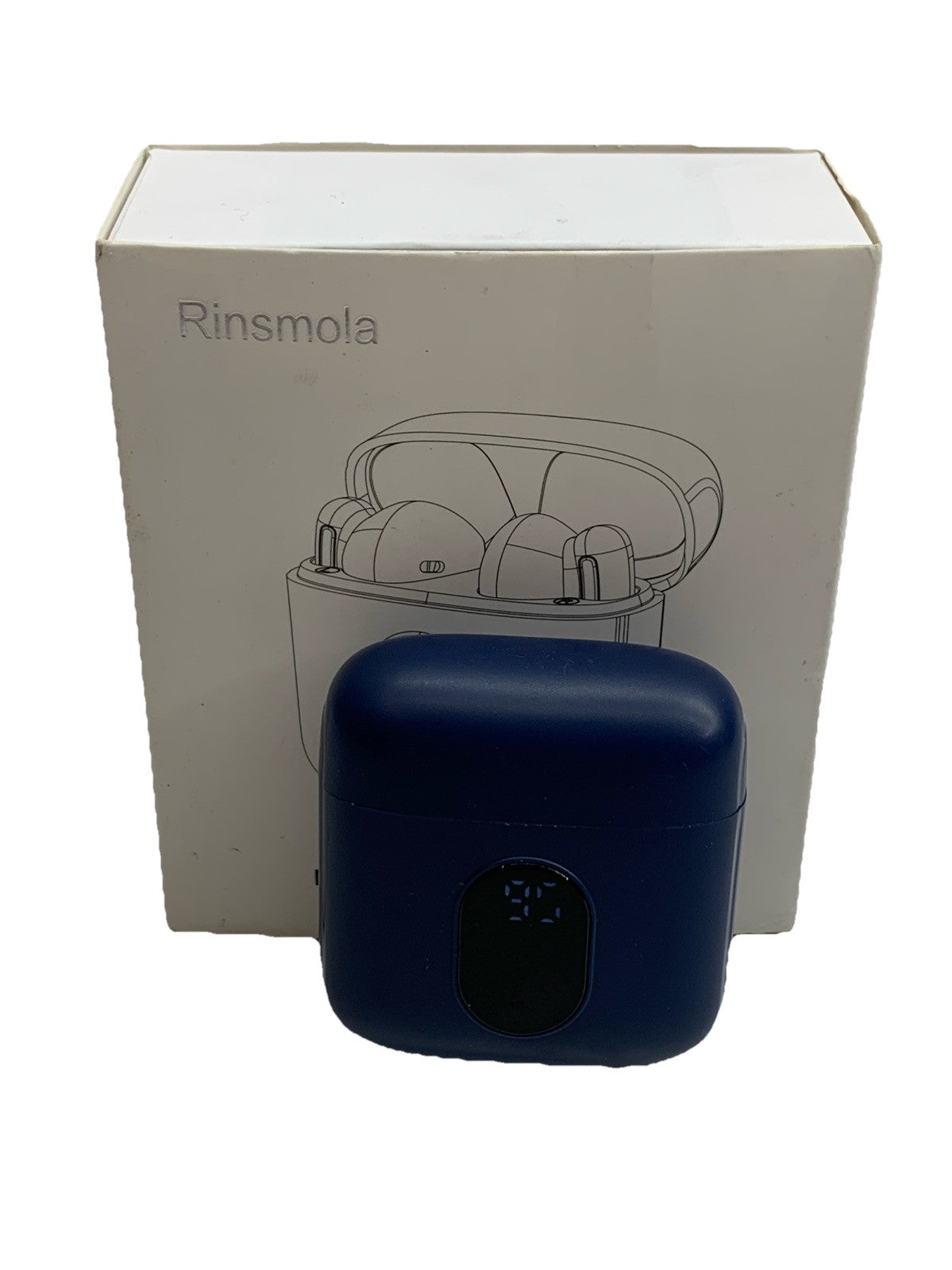 Rinsmola MD053 True Bluetooth Wireless Earbuds Deep Blue Waterproof Earphone