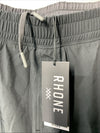 Rhone Men's XL Black Mako Lined 100010-01-XL Stretch Drawstring Anti-Odor Short
