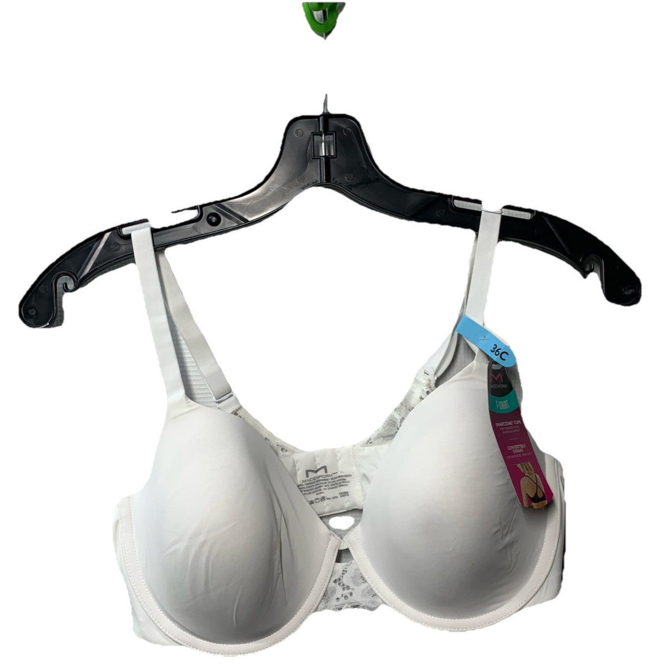 Maidenform DM7549 Fabulous Fit 2.0 Full Coverage Underwire Bra White Size 36C