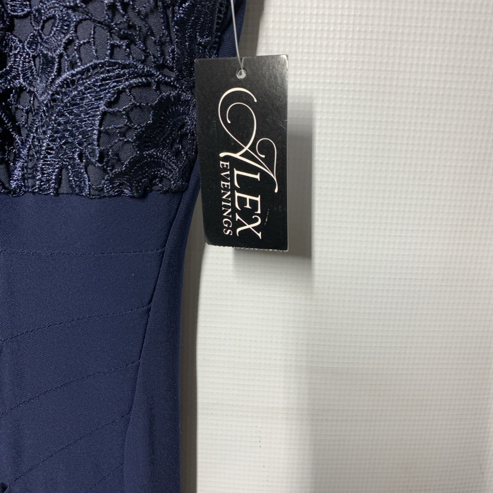 Alex Evenings Cap Sleeve Women's Waist Evening Party Long Dress Cocktail Size 10