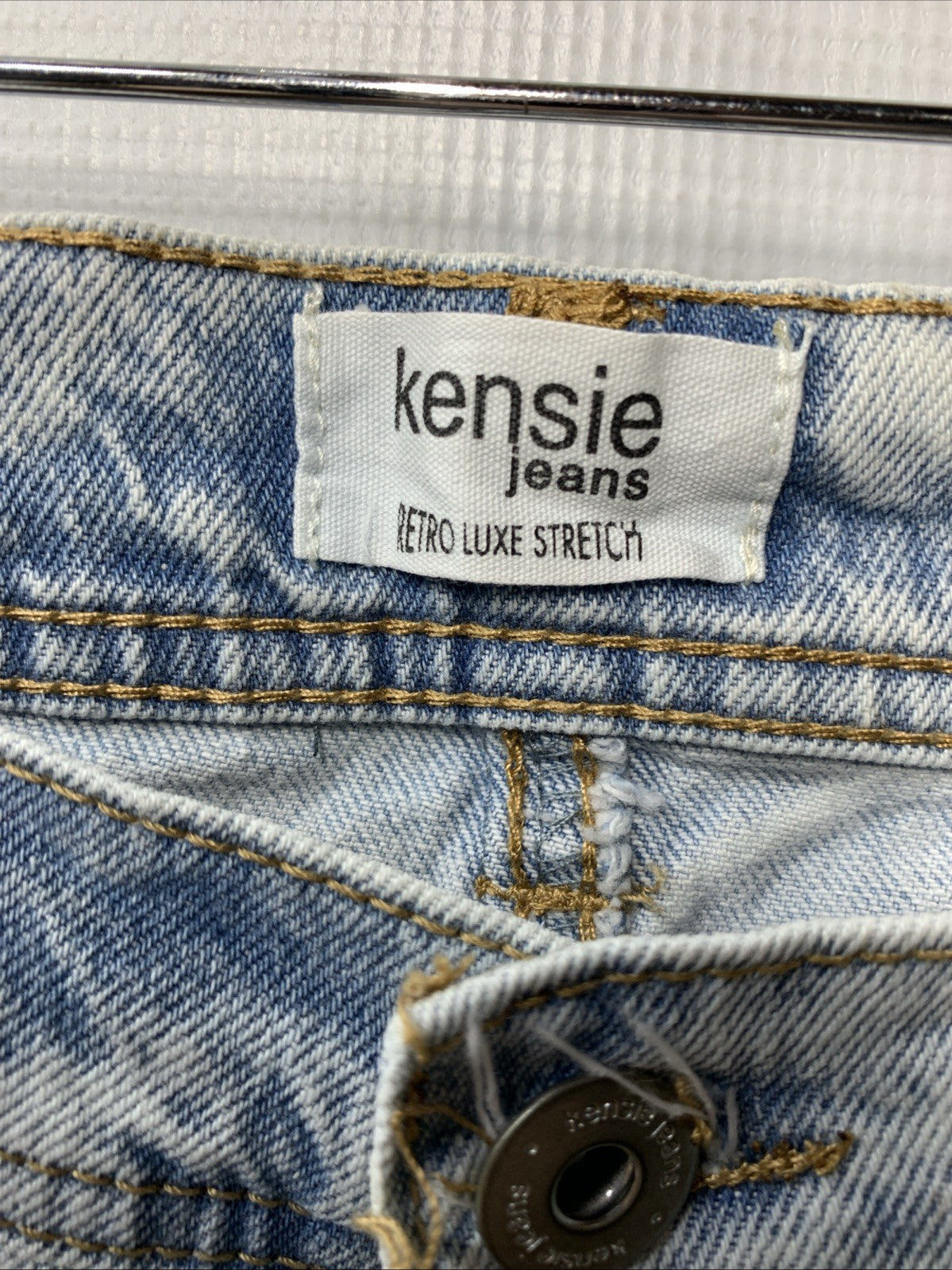 kensie Jeans Women's The Mila Retro Luxe High-Rise Relaxed Straight Pants 8/29