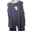 Hanna Nikole Plus Size Pant Suit 2 Piece Chiffon Set Ruffle Layers Size 24W