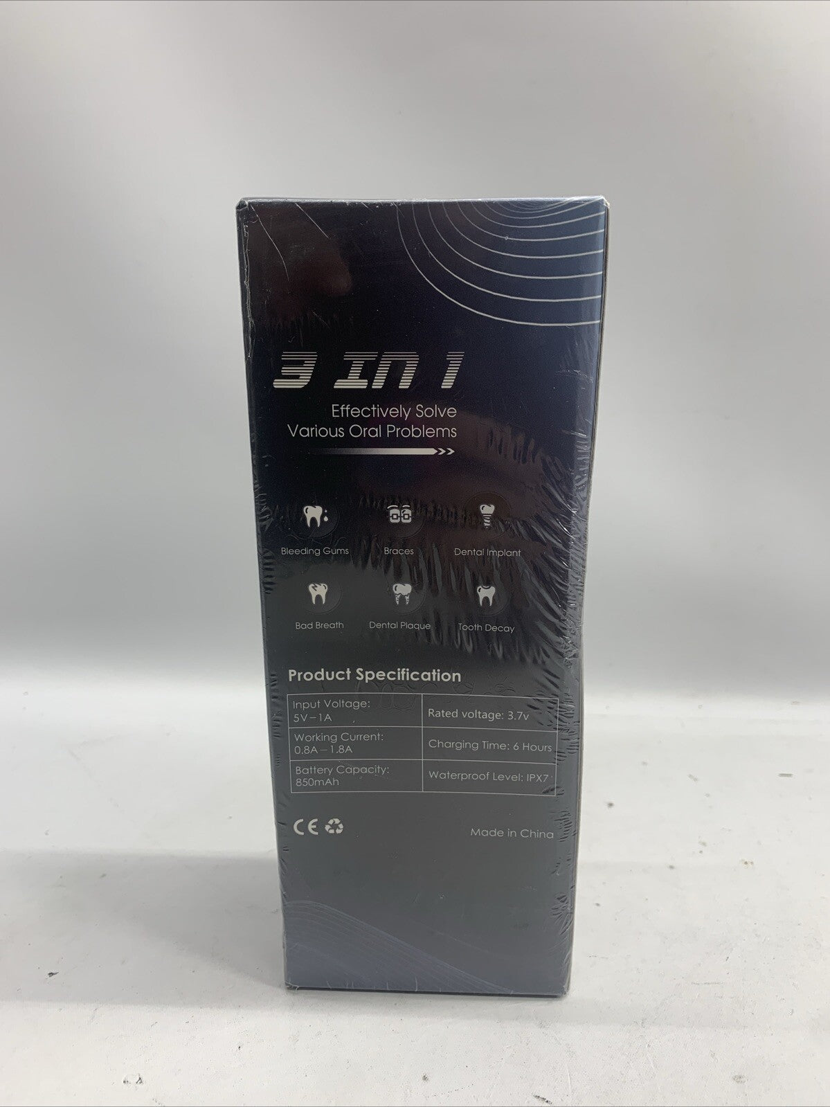 Toothbrush with Water Flosser Combo 3in1 Ultrasonic Toothbrush Dental Oral Irrig