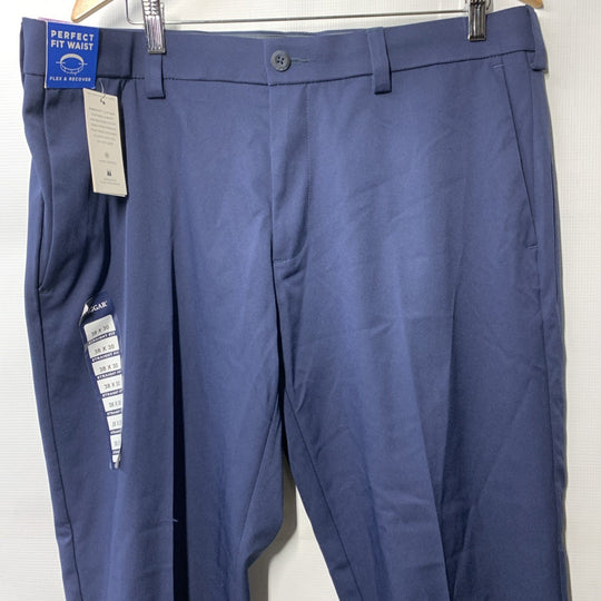 Haggar Cool Right Performance Flex Classic Straight Fit Long Pants Size 38x30