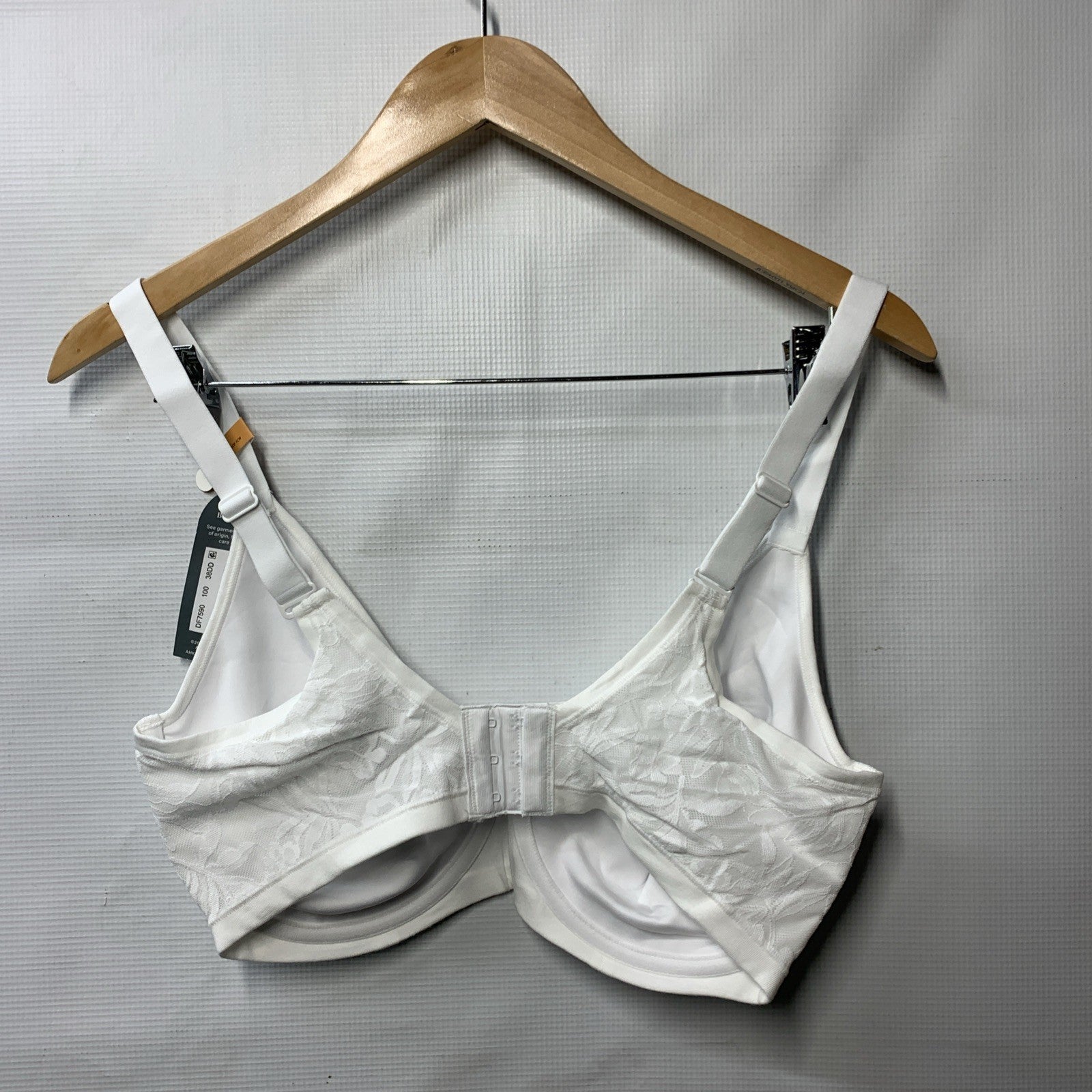 Bali Womens Breathe Underwire Bra Lightly Lined Bra Full Coverage Size 38DD