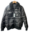 Andrew Marc Men's Jacket Long Sleeve Shearling Collar Full-zip Size S Black