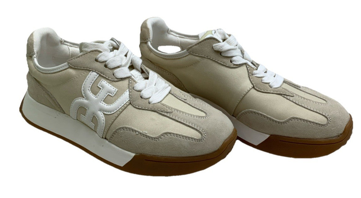 Sam Edelman Women's Langley Sneaker Size 7.5M Lace-up Shoes Casual I7603M1100