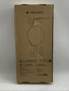 Navaris Wooden Beach Rackets Set Includes 2 Paddles and 2 Balls Red Outdoor