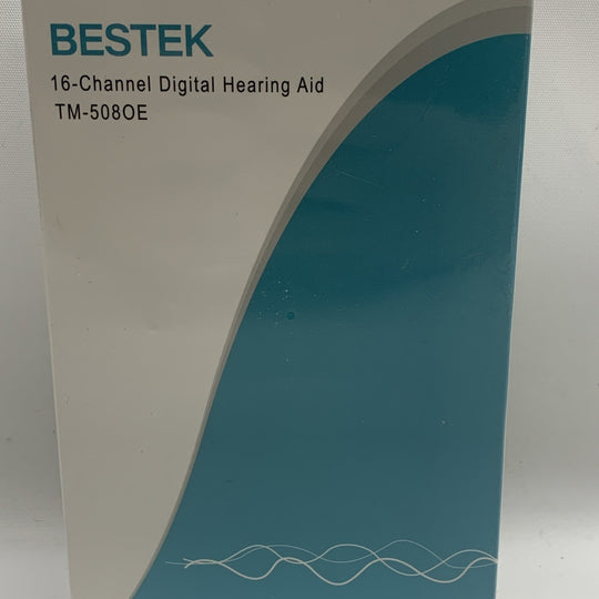 Bestek TM-5080E 16-Channel Digital Hearing Aid for Adults with Noise Reduction