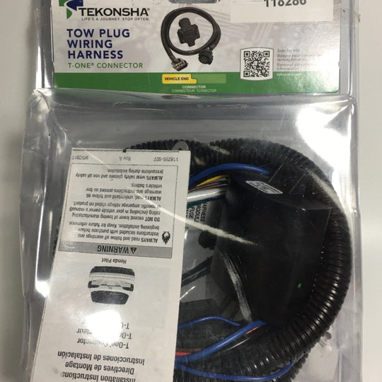 Tekonsha Tow Plug Wiring Harness Package T-one Connector With ModuLite 16-18 Hon