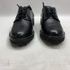 Marc Joseph Black Nappa Patent Columbus Shoes Circle Oxfords Size 6.5 Lace-up