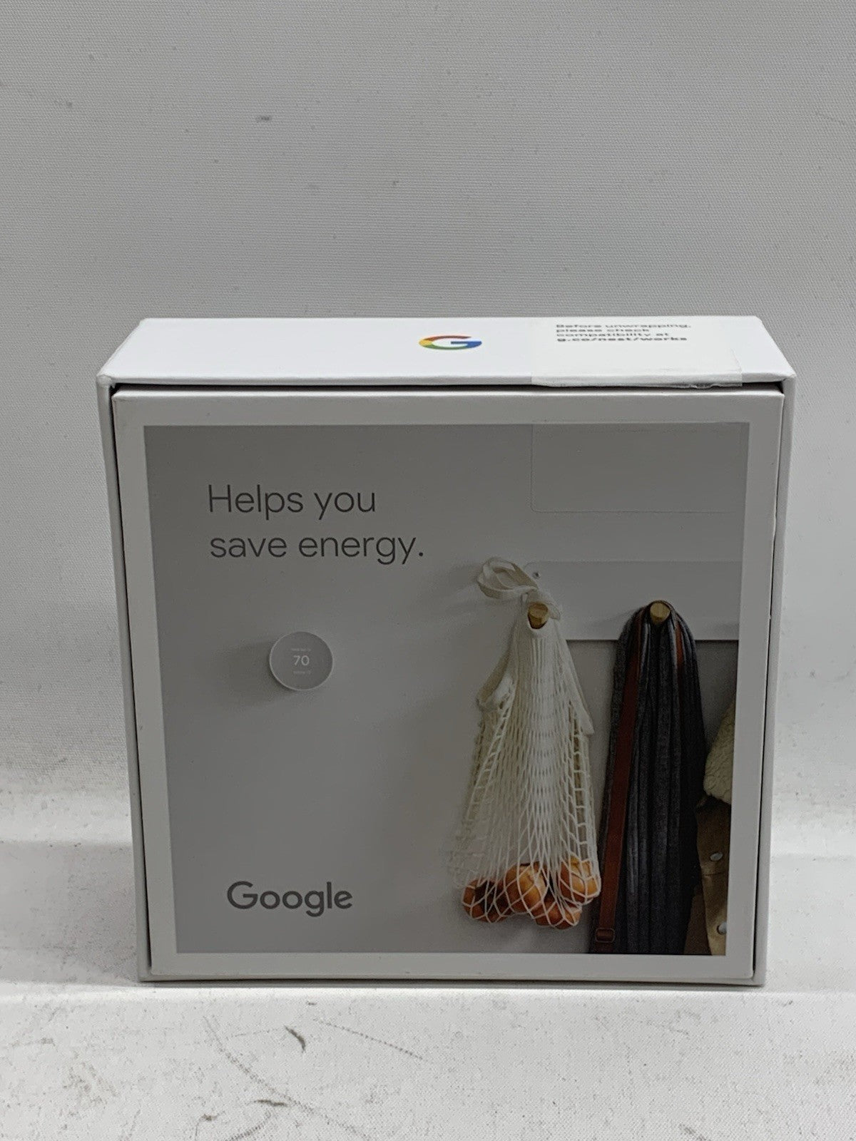Google Nest Smart Thermostat GA01334-US Programmable WiFi Thermostat for Home