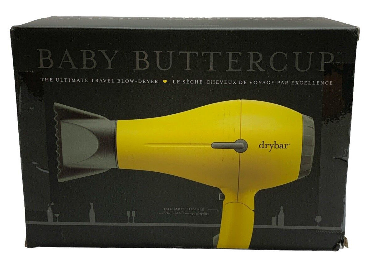 Drybar Baby Buttercup The Ultimate Travel Blow-Dryer Yellow Portable Lightweight