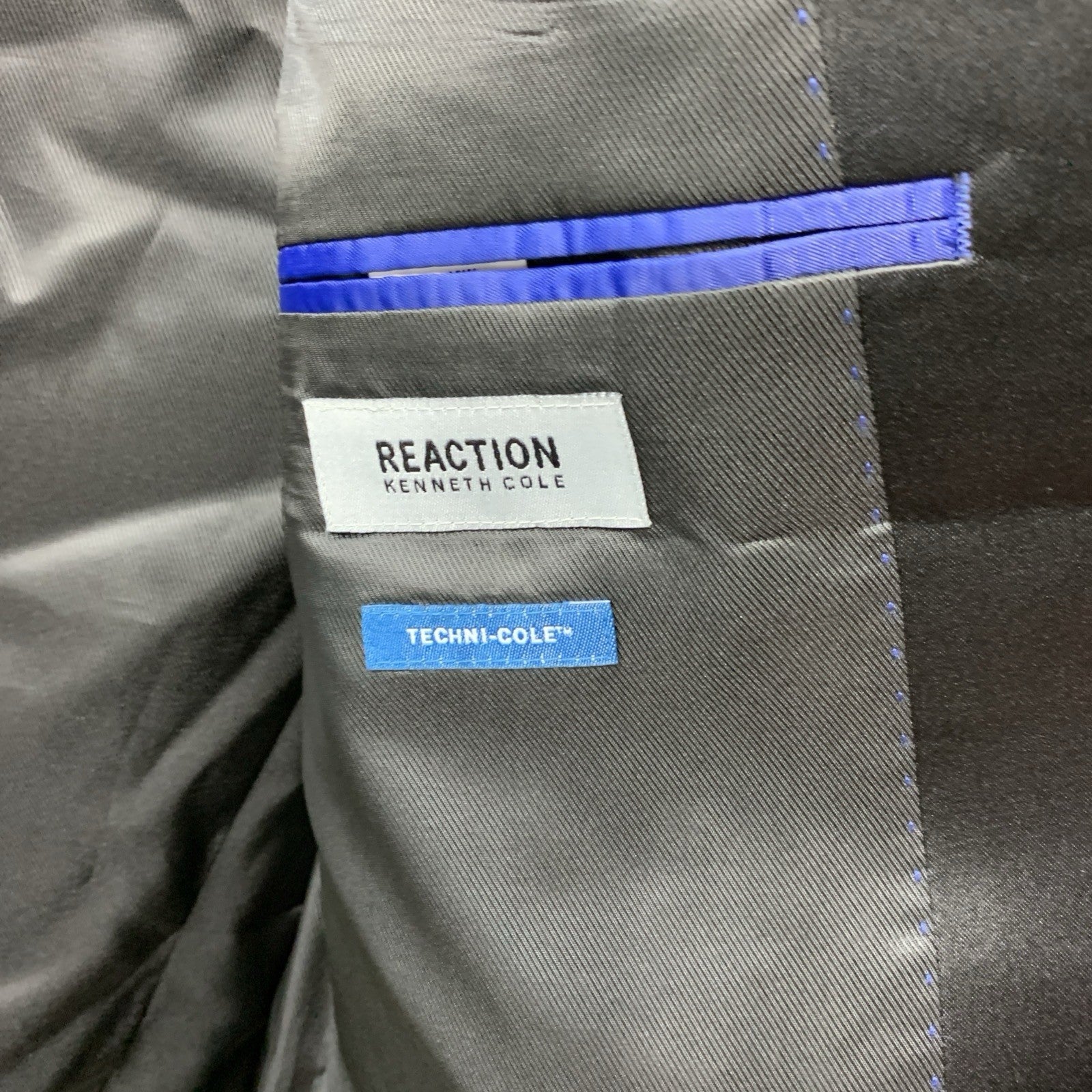 Kenneth Techni-Cole Reaction Men's Ready Flex Jacket 46L 40W 29454006-006 Black